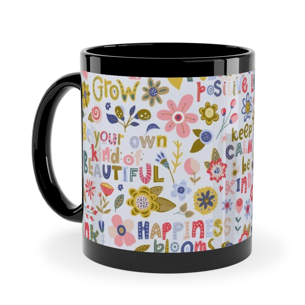 Floral Mugs For Birthday Gifts
