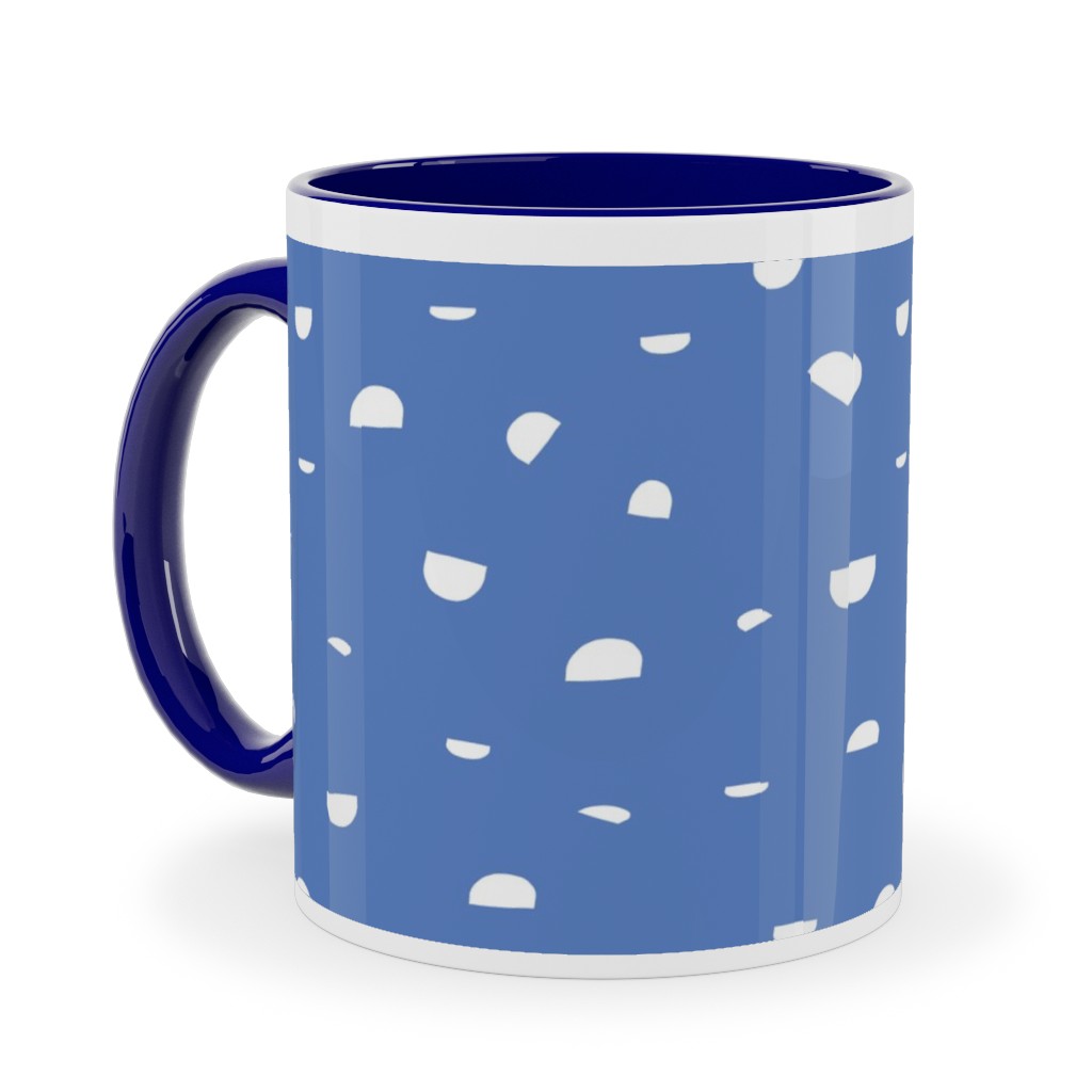Shells - Blue Ceramic Mug, Blue,  , 11oz, Blue