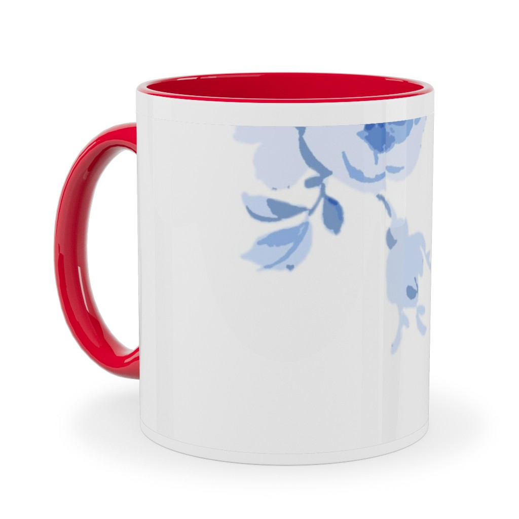 Emalyn Ceramic Mug, Red,  , 11oz, Blue