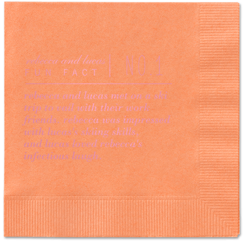 Fascinating Story Napkins, Pink, Coral, Blush