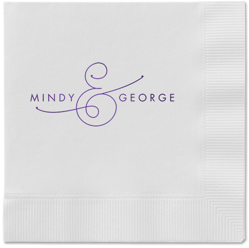 Personalized Wedding Napkins