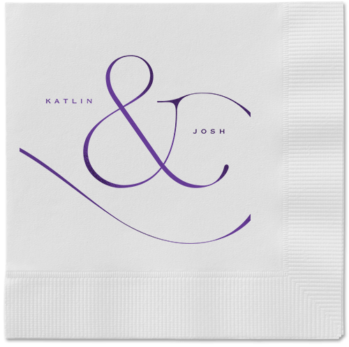 Purple Party Napkins