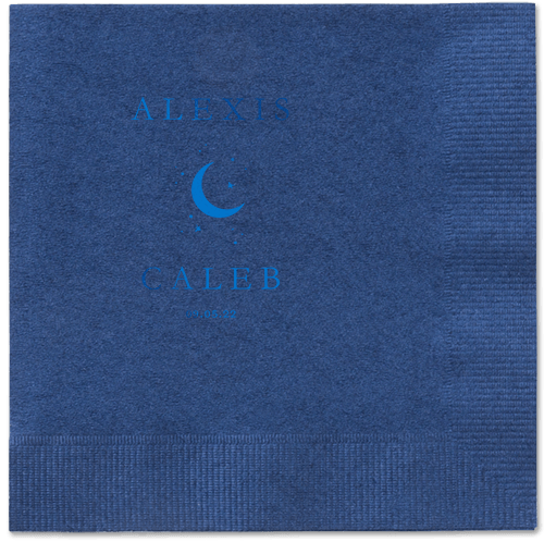 Celestial Union Napkin, Blue, Navy