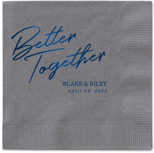 Modern Wedding Napkins
