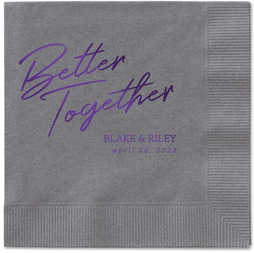 Purple Party Napkins