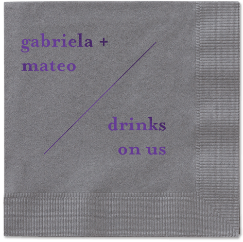 Purple Party Napkins