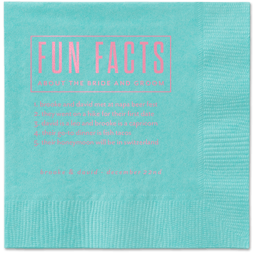 Pink Cocktail Napkins
