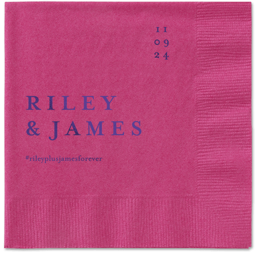 Magenta Napkins