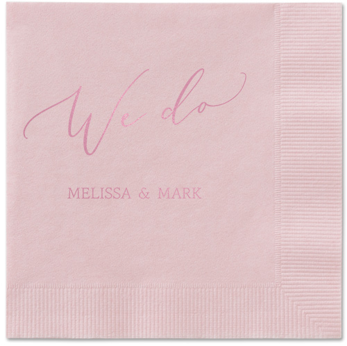 Snapshot Serenity Napkin, Pink, Blush, blush