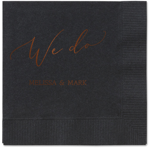 Snapshot Serenity Napkin, Brown, Black, mocha-matte