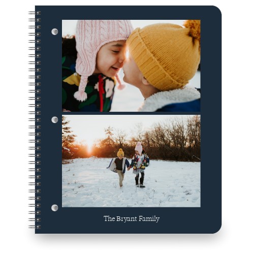 Gallery of Two Vertical Large Notebook, 8.5x11, Multicolor