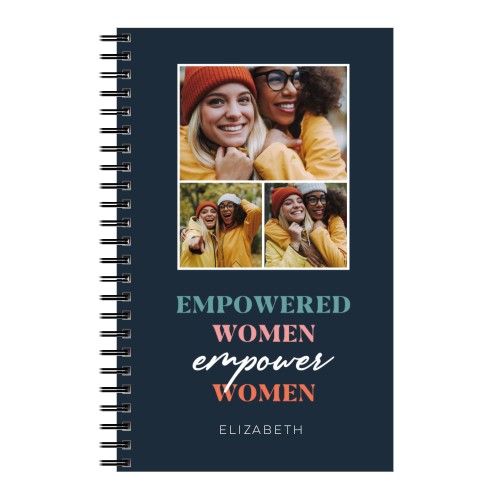 Empowered Women 5x8 Notebook, 5x8, Blue