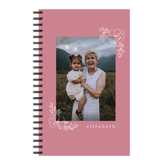 Floral Corner Frame
