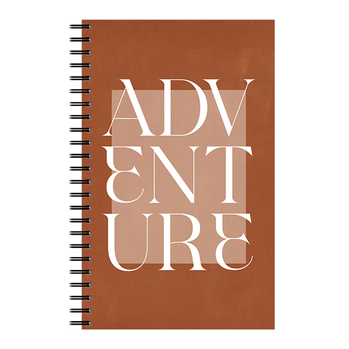 Mod Adventure 5x8 Notebook, 5x8, Multicolor