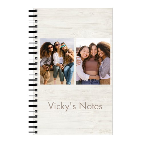 Gallery of Two 5x8 Notebook, 5x8, Multicolor