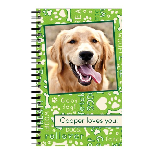Bow Wow Personalized Notebook