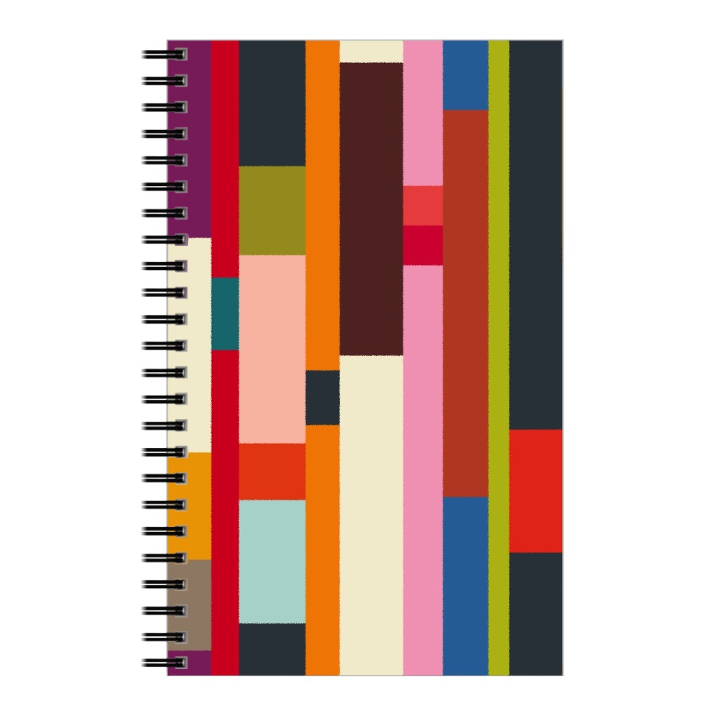 Solid Scraps - Multi Notebook, 5x8, Multicolor