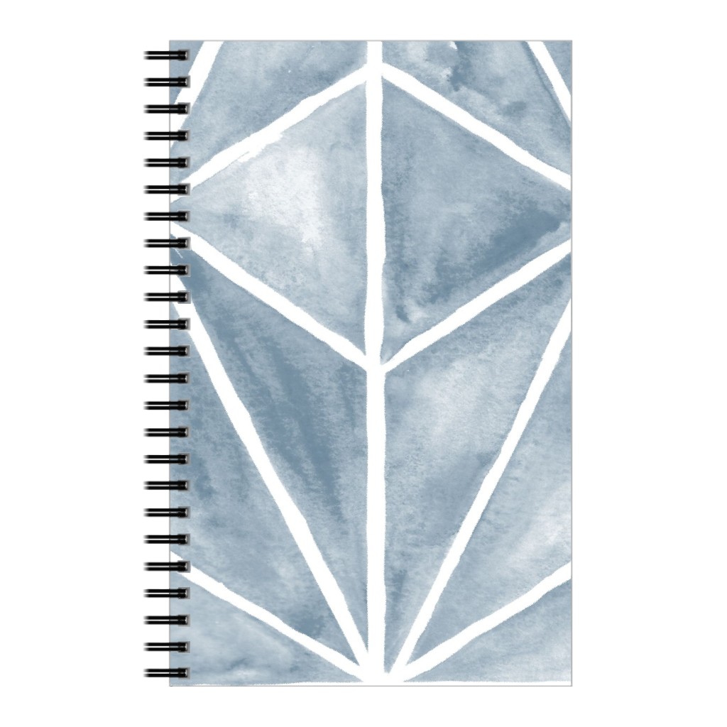 Coastal Stars - Blue Notebook, 5x8, Blue