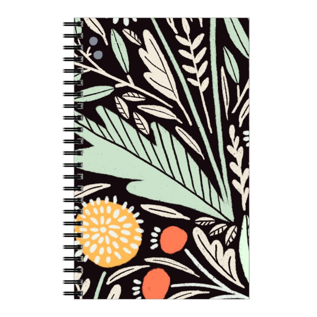 Astrid - Dark Notebook, 5x8, Multicolor