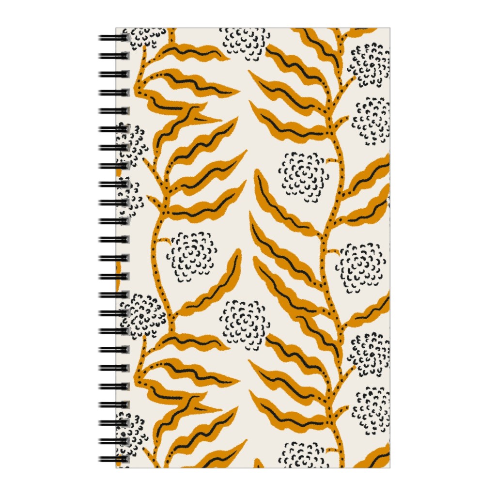 La Ville Vine - Yellow Notebook, 5x8, Yellow