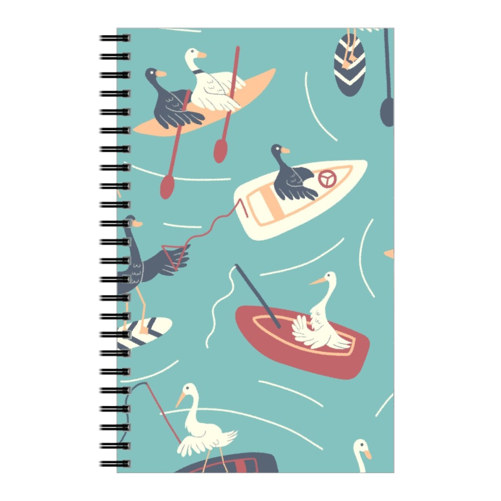 Lake Birds Doing Lake Things Multicolor Notebook Shutterfly