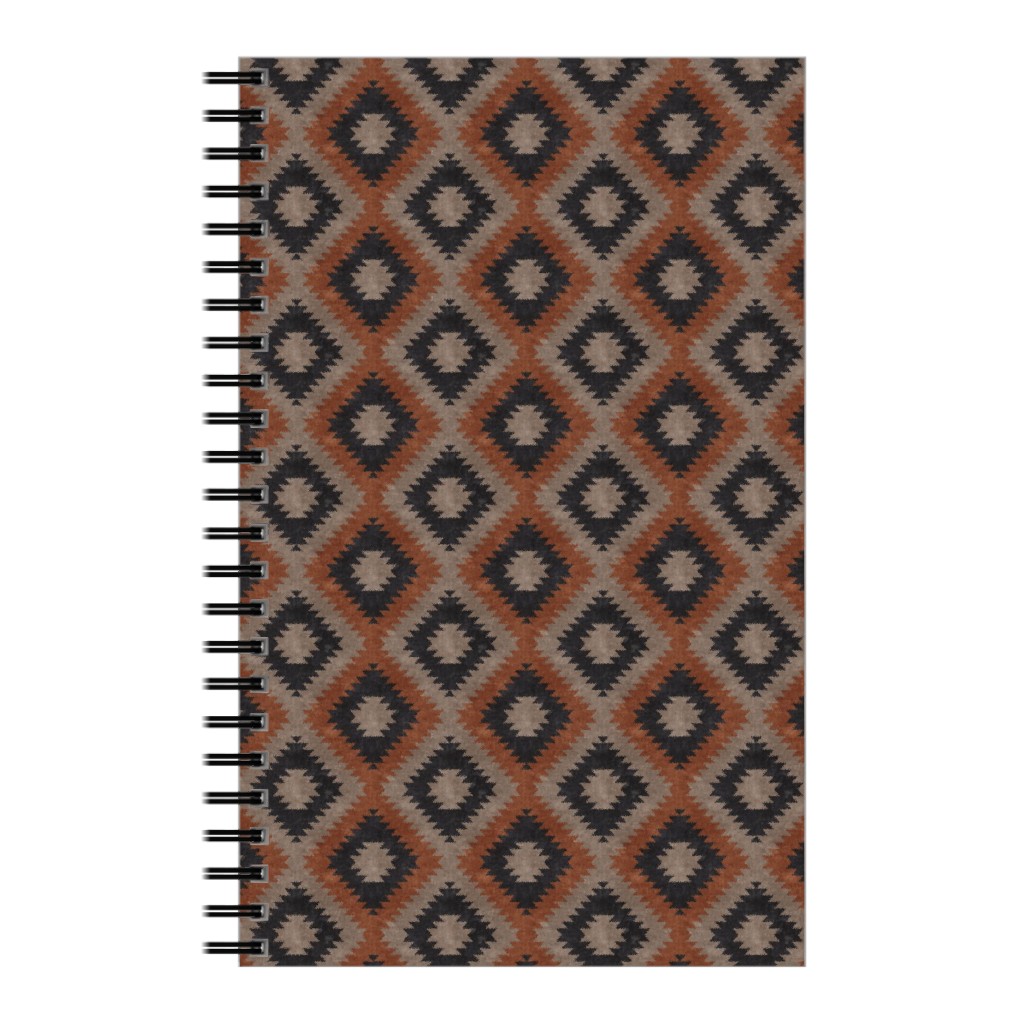 Aztec Notebook, 5x8, Brown