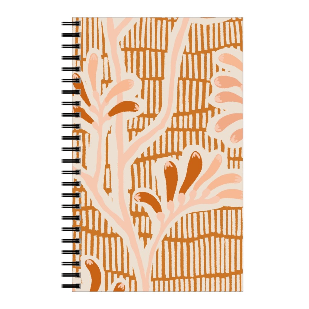 Kangaroo Paw - Floral Notebook, 5x8, Pink