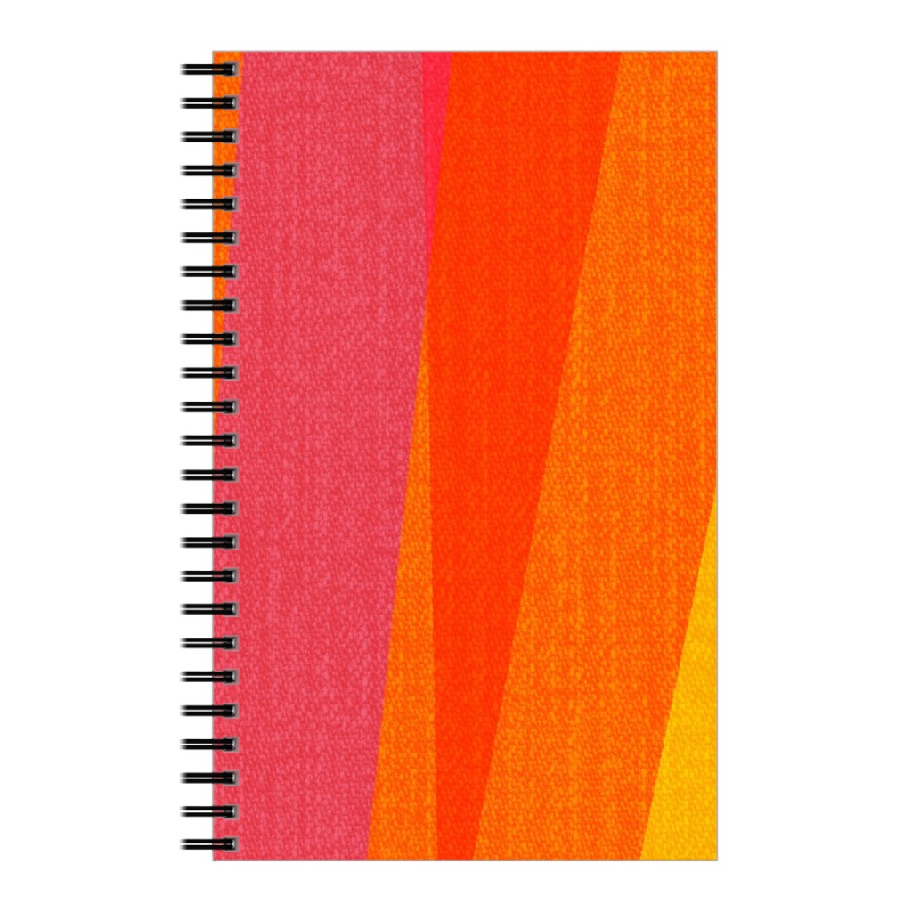 Geo Stripes Vertical - Multi Notebook, 5x8, Multicolor