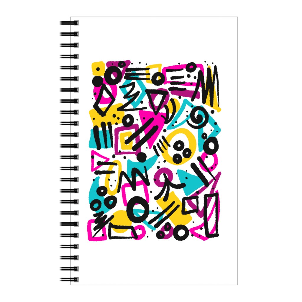 Jumble & Jive Notebook, 5x8, Multicolor