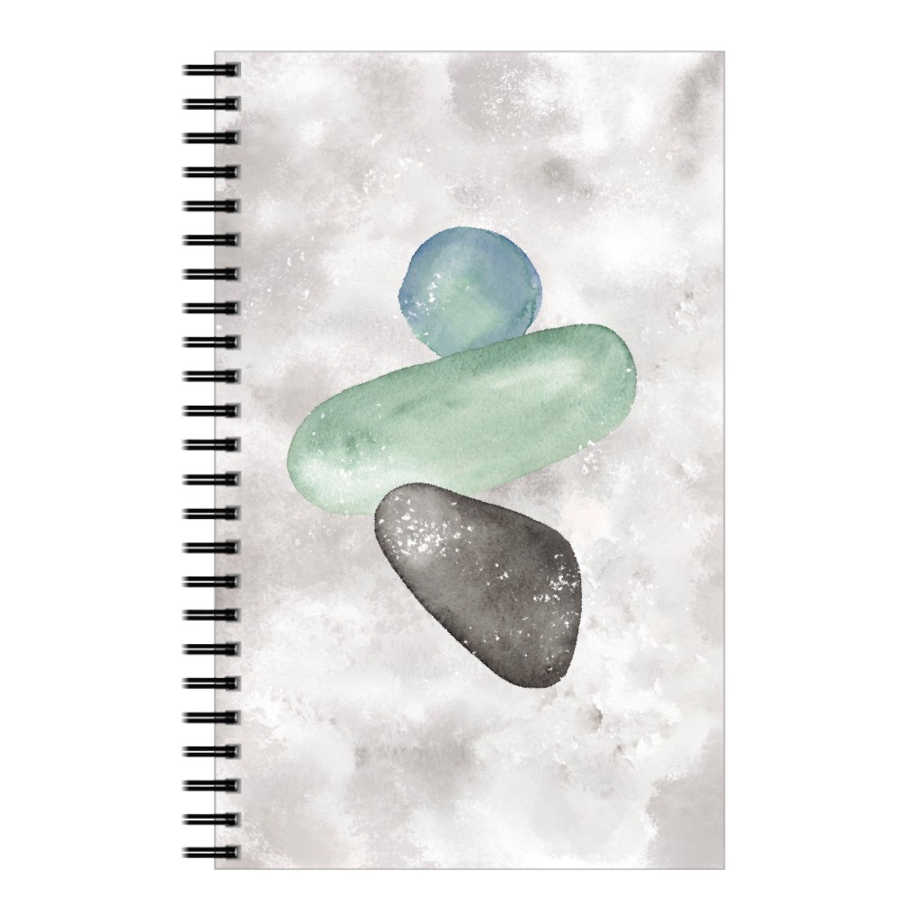 Three Stones Notebook, 5x8, Multicolor, Julep