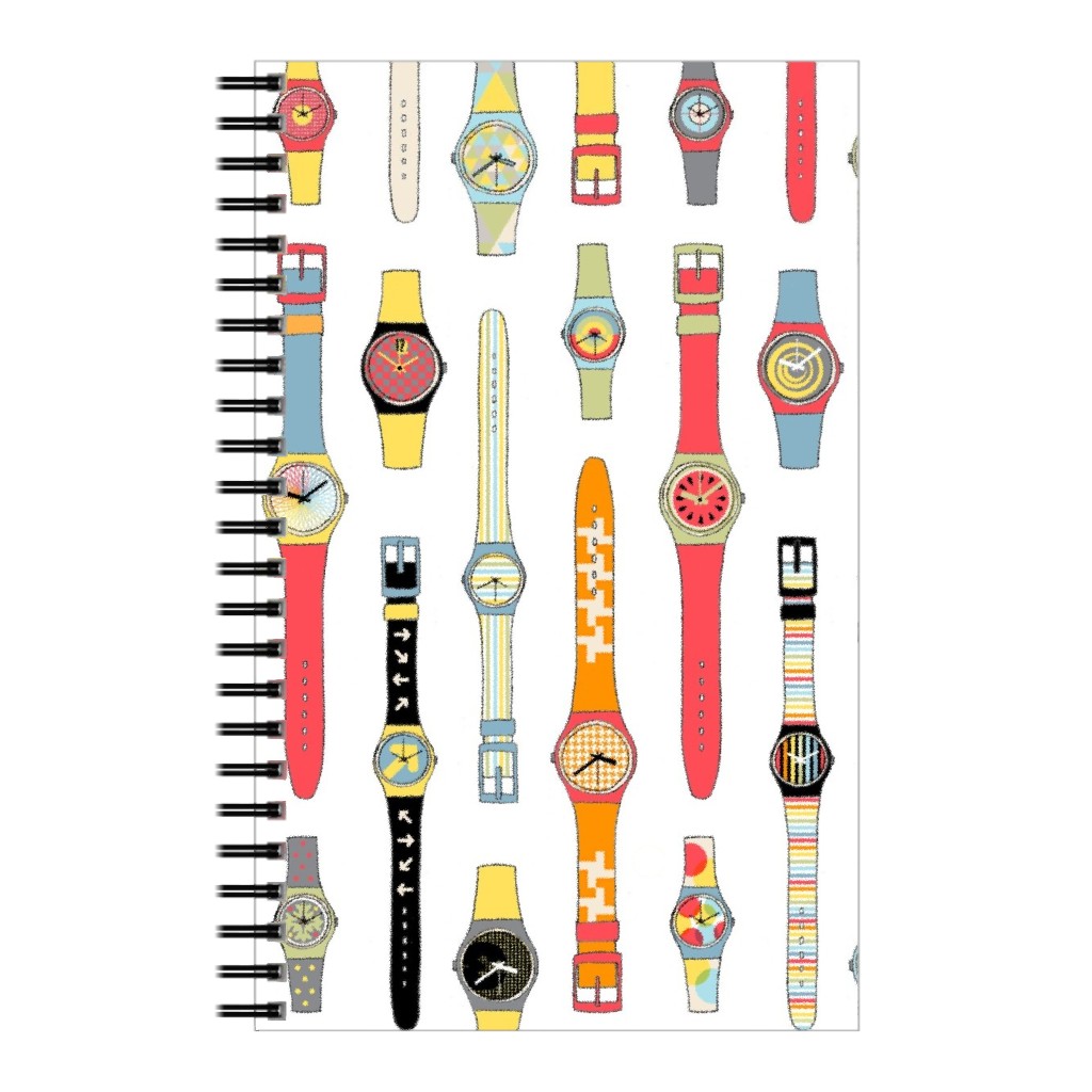 Fashion Watches - Multicolor Notebook, 5x8, Multicolor