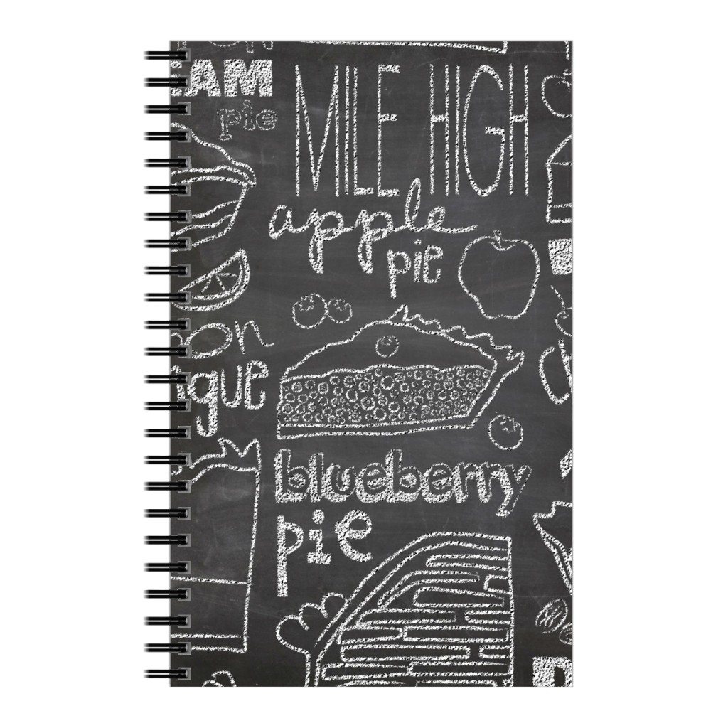 Today's Chalkboard Special! Notebook, 5x8, Gray, Gray