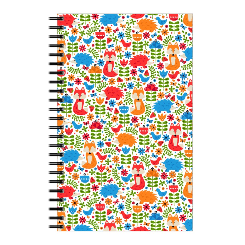 Fox Forest - Multi Notebook, 5x8, Multicolor