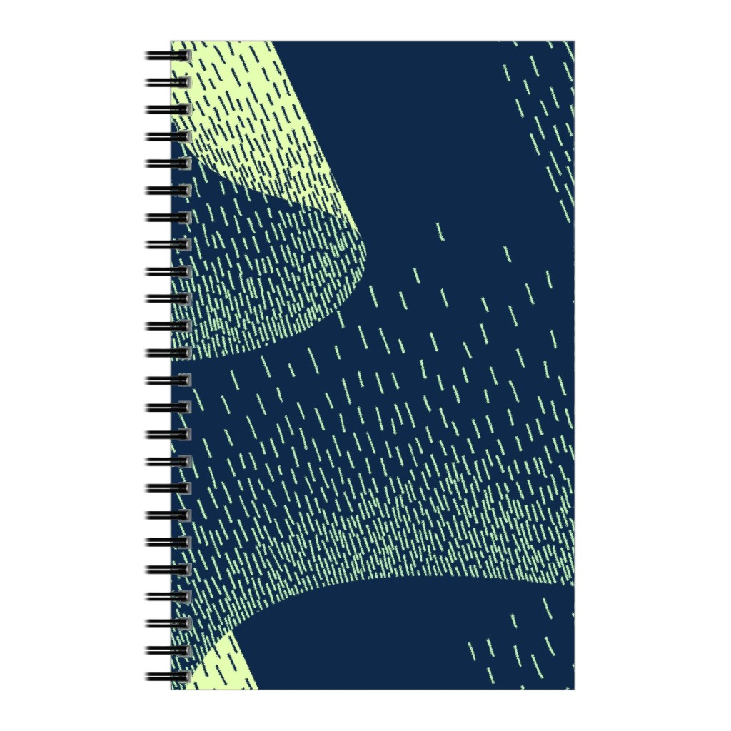 Aurora Notebook, 5x8, Blue, True Blue