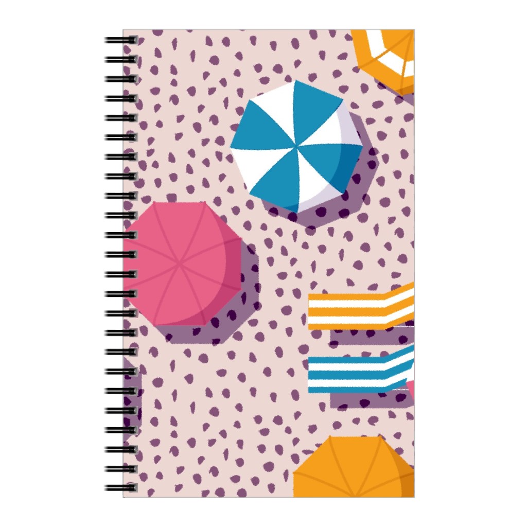 My Summer Vacay - Pink Notebook, 5x8, Pink