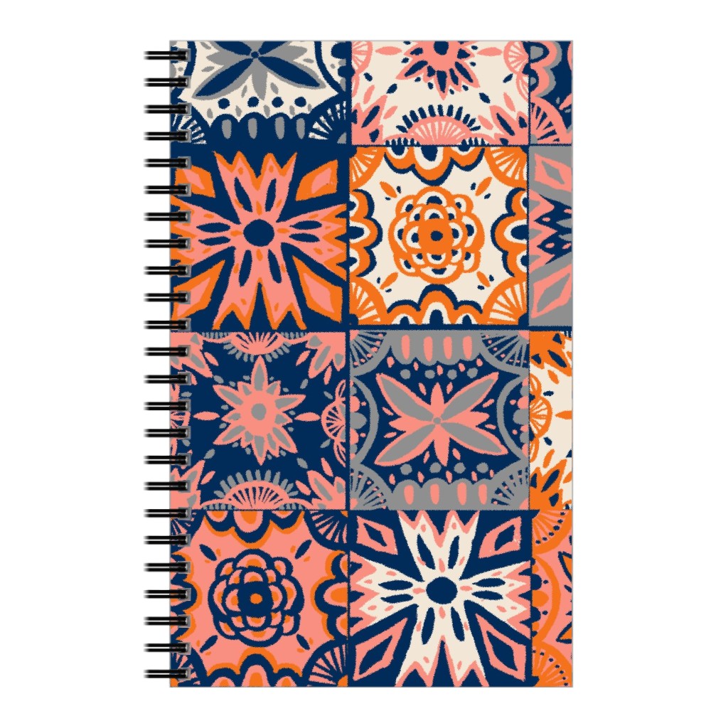 Maltesetiles - Multi Notebook, 5x8, Multicolor