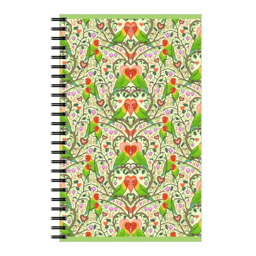 Lovebirds - Multi Notebook, 5x8, Multicolor