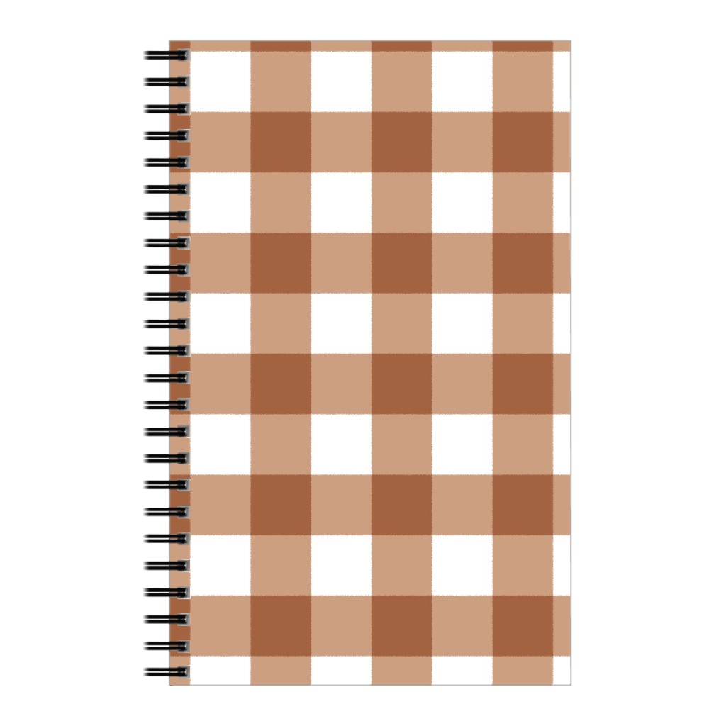 Gingham plaid check notebook shutterfly