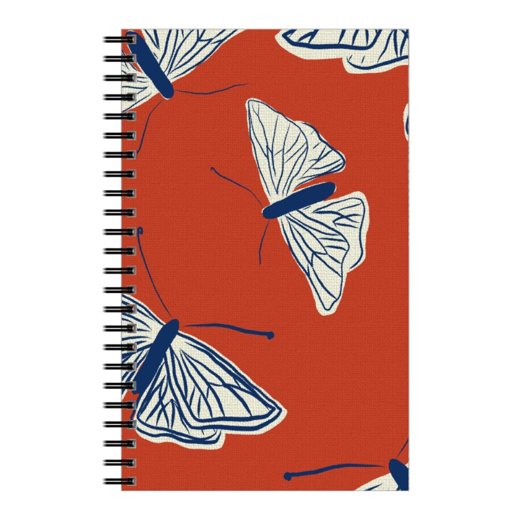 Moths Rust Notebook Shutterfly