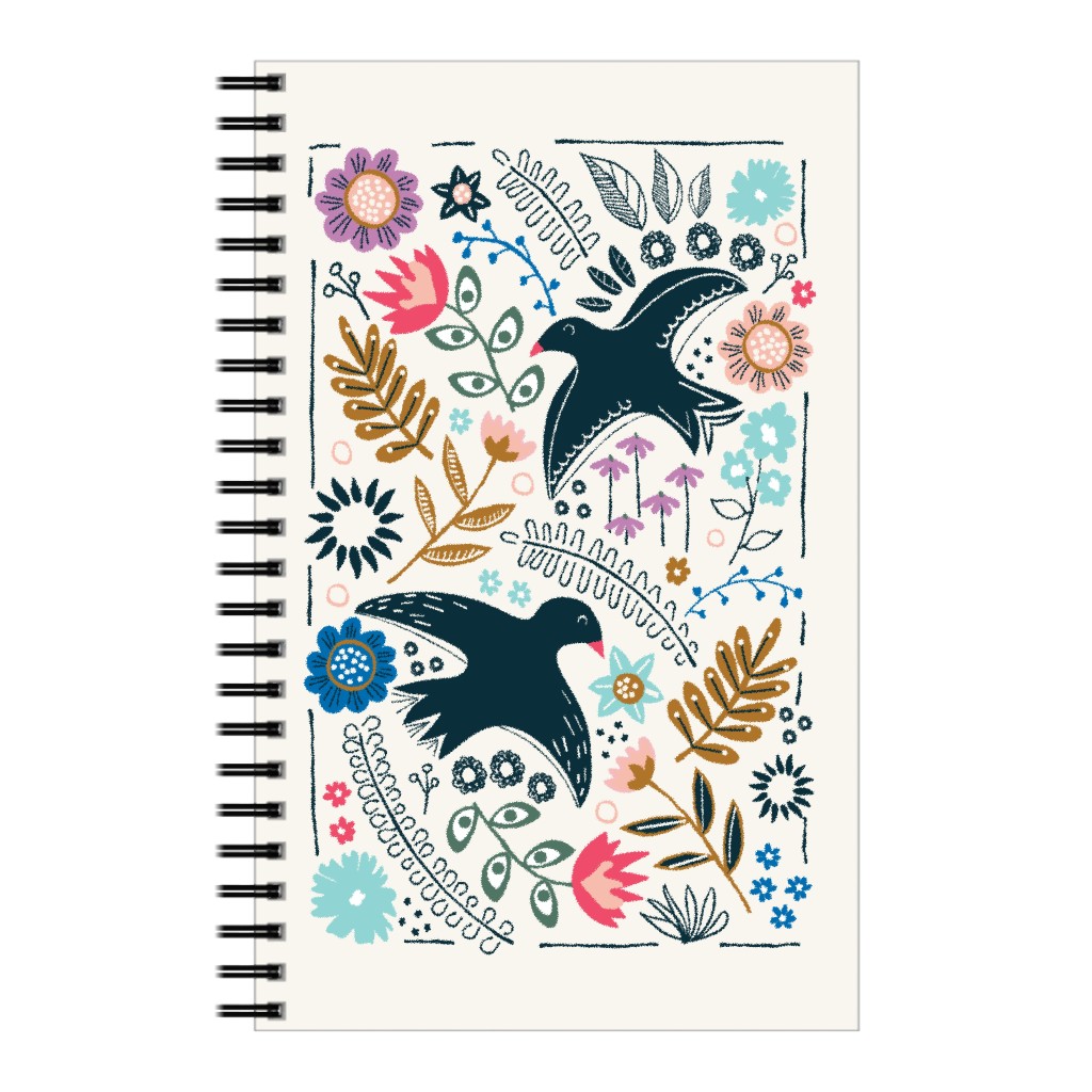 Scandinavian Folk Art Multi Notebook Shutterfly