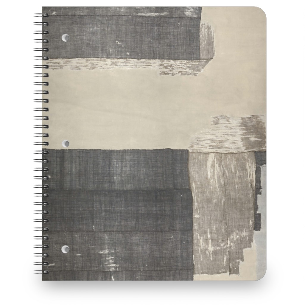 Threads - Gray Notebook, 8.5x11, Gray