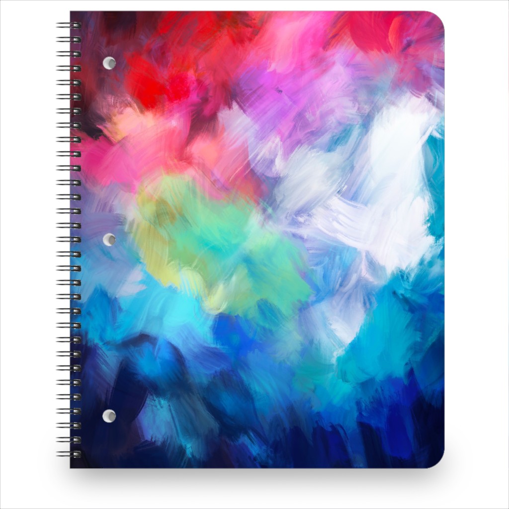 Color Flash - Multi Notebook, 8.5x11, Multicolor
