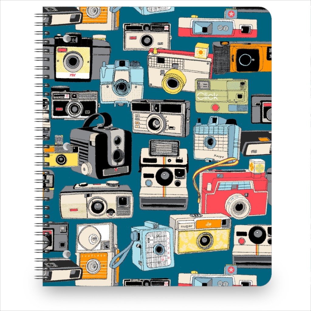 Make It Snappy Notebook, 8.5x11, Multicolor, Bluebird