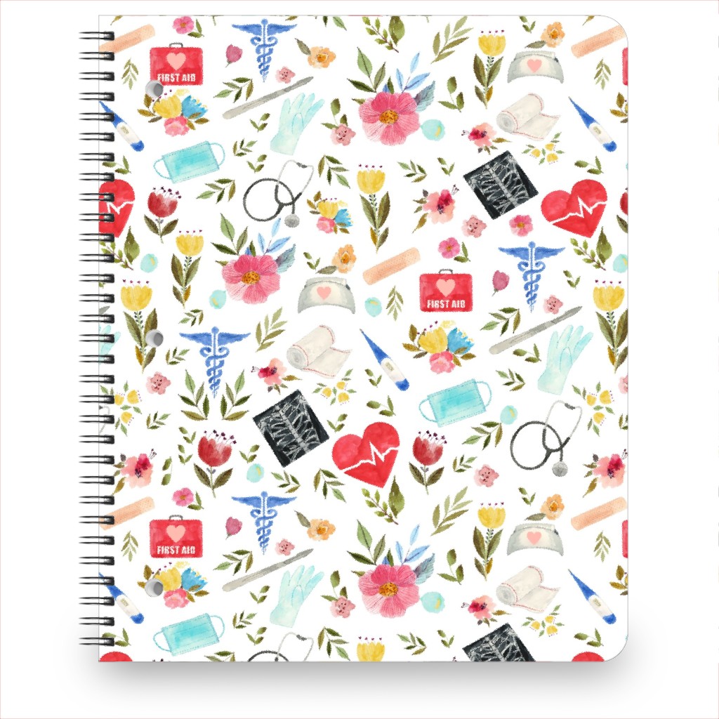 Love To Care Notebook, 8.5x11, Multicolor