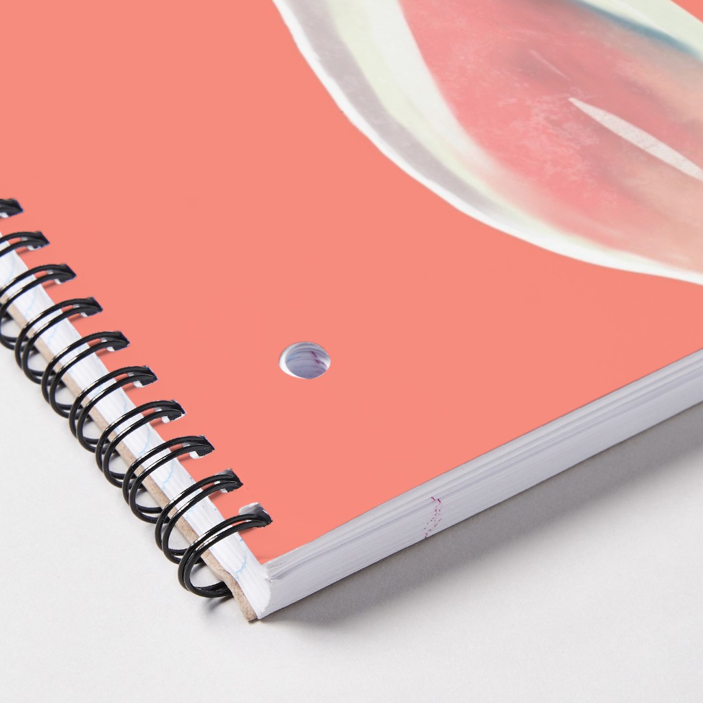 Kitschy White Rabbit - Pink Notebook | Shutterfly