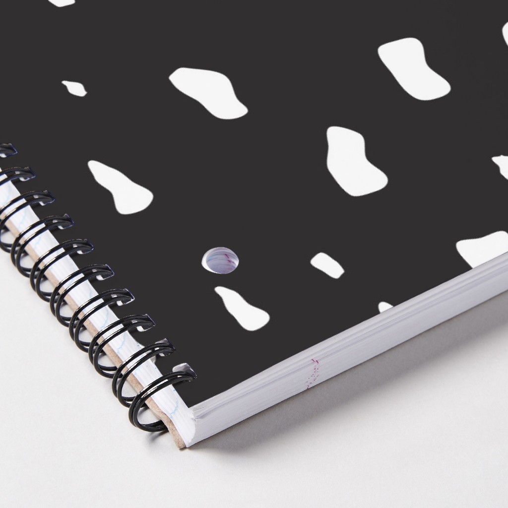 Chipped Black and White Notebook Shutterfly