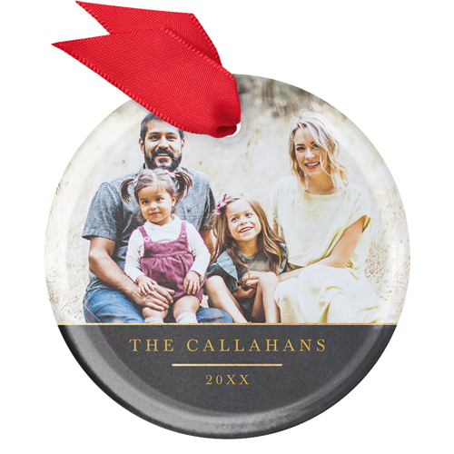 Classic Colorblock Glass Ornament | Christmas Ornaments | Shutterfly