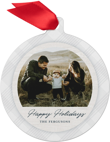 Circle Metal Ornament