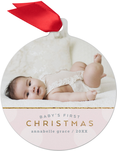 shutterfly baby's first christmas ornament