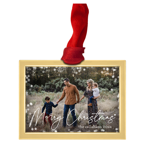 Gold Picture Frame Ornaments